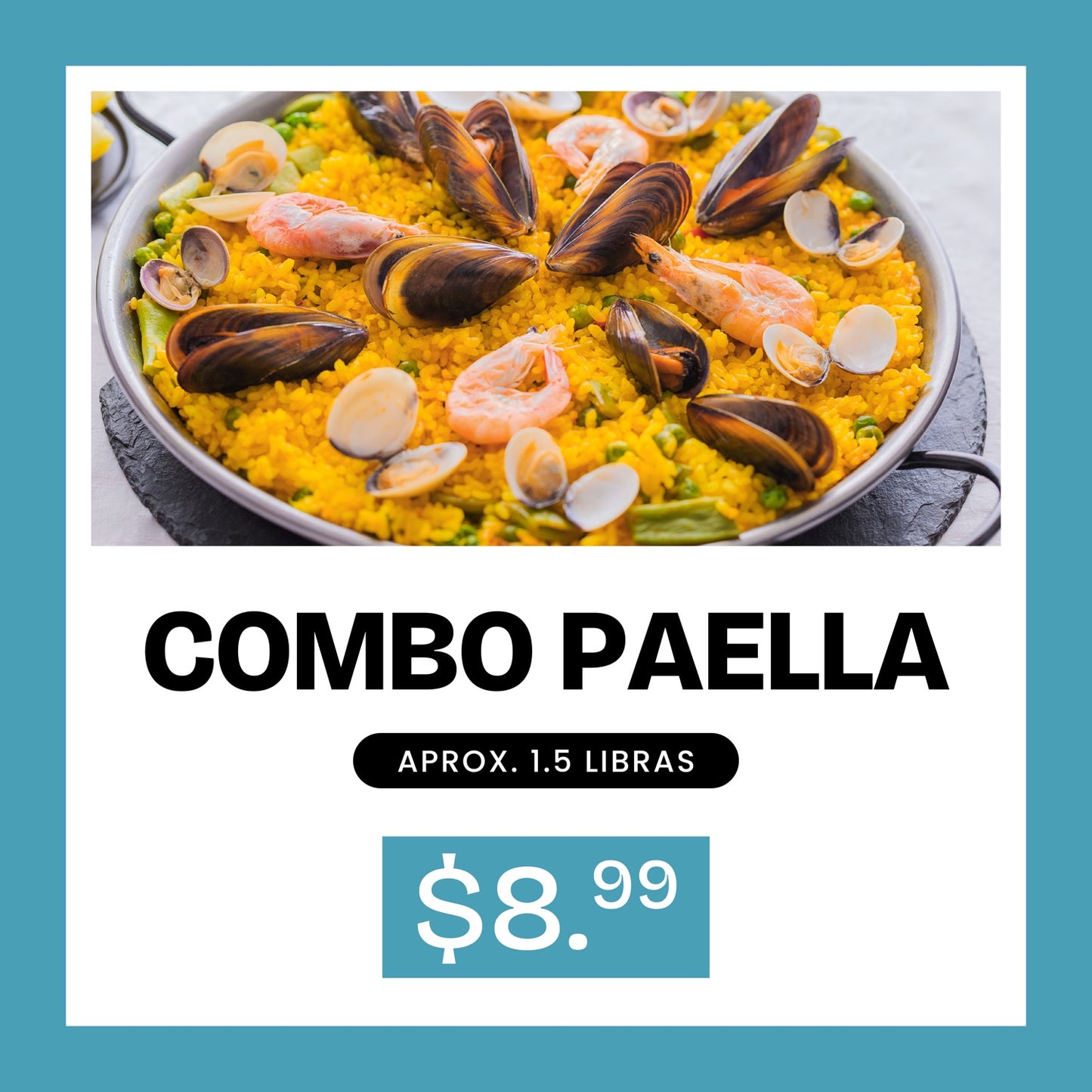 Combo Paella del Capitán