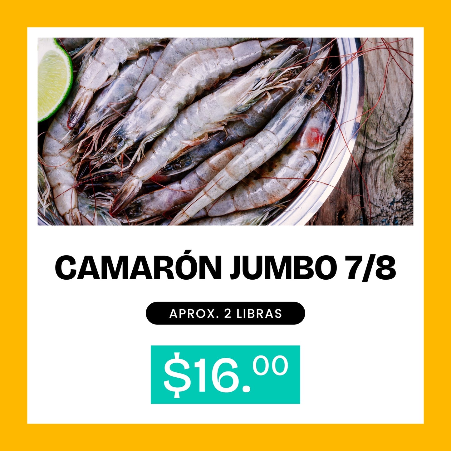 Promoción Jumbo 7/8 - 2lb x $16