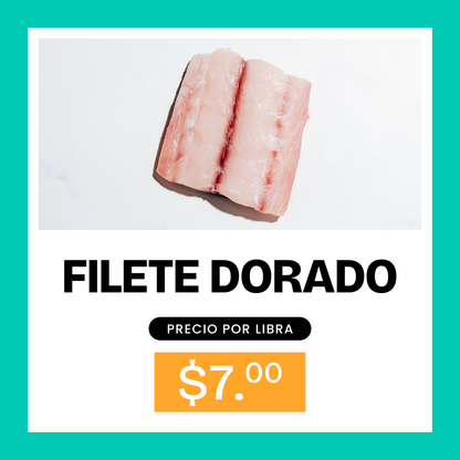 AGOTADO Promoción Filete Dorado - 1lb x $7