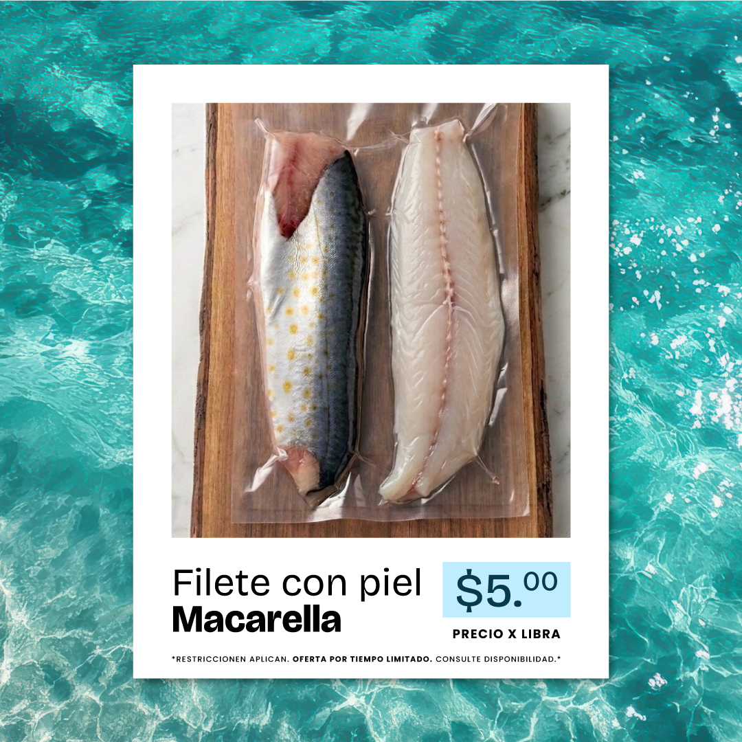 Filete Macarella con piel