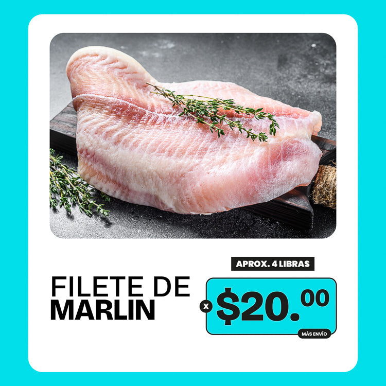 Promoción Filete Marlin 4lb x $20