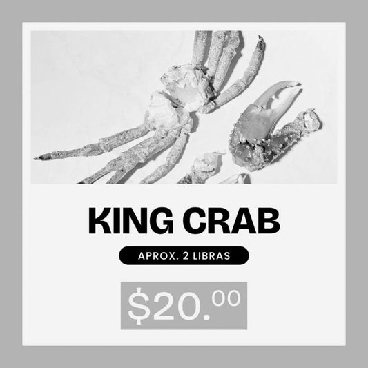 AGOTADO Promoción King Crab Premium - 2lb x $20