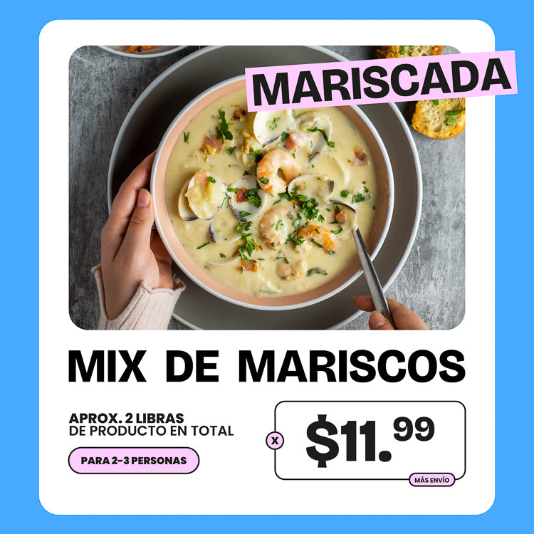 Mix de Mariscos para Mariscada x $11.99