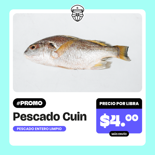 Promoción Pescado Cuin - 1lb x $4